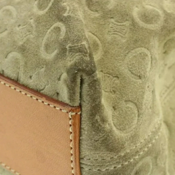 Authentic Celine Suede mini handbag - Picture 8 of 10